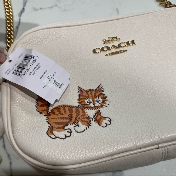 Coach Jamie Camera Bag With Dancing Kitten - Picture 8 of 9
